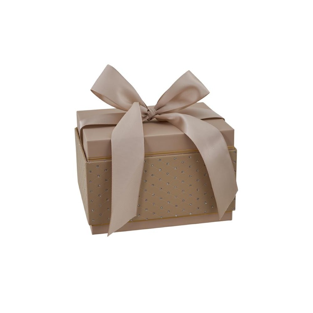 CREAM SCATOLA RETTANGOLARE MEDIO 18.4X14.4X12X.2